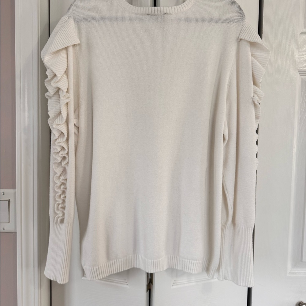 Express Sweater with Ruffle Sleeves - Picture 3 of 3